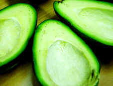 Reife Avocados im Anschnitt! Reife Avocados im Anschnitt!
