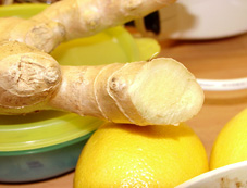 frischer Ingwer im Anschnitt! frischer Ingwer im Anschnitt!