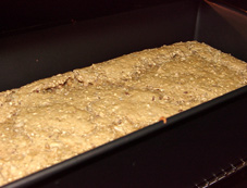 Vollkornbrot whrend des Backvorgangs!